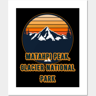 Matahpi Peak, Glacier National Park Posters and Art